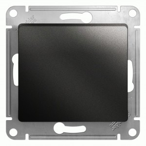 Systeme Electric GLOSSA мех. выкл. СУ 1 кл. антрацит (пл.осн.) GSL000711 (20!)