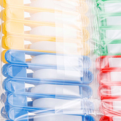 Прищепки пластмасса ПР - 5 20 шт Линепак цветные г.Елабуга х600