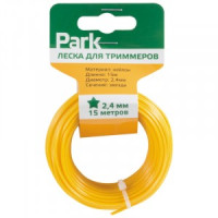 Леска д/триммера ЗВЕЗДА 2,4мм (15м) Park 990591 (Россия)