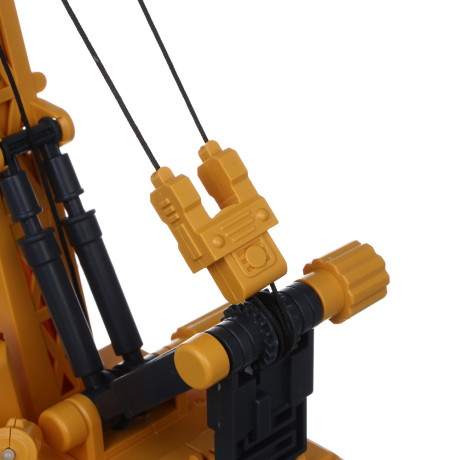 ИГРОЛЕНД Инерционный строительный кран, свет, звук, 3хAG13, ABS, 35х17х25 см