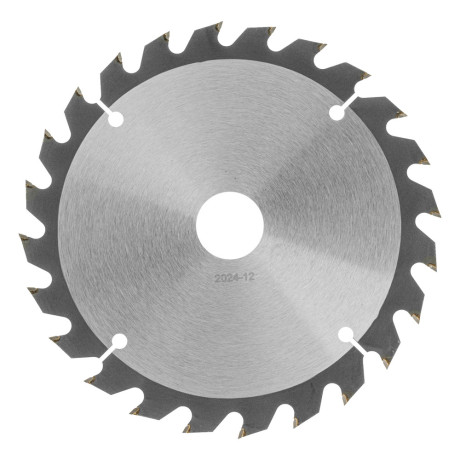 Пильный диск по дереву ф190 х 30 мм, 24 зубьев, тонкий Denzel