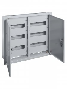 TDM щит (корпус) метал. ЩРВ-72 (550х610х120) встраиваемый 2-х дверный IP31 SQ0905-0009