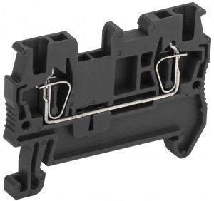 IEK Клемма пружинная КПИ 2в-1,5 17,5А черный YZN11-001-K02