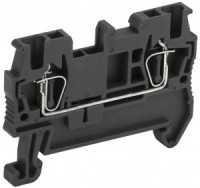 IEK Клемма пружинная КПИ 2в-1,5 17,5А черный YZN11-001-K02