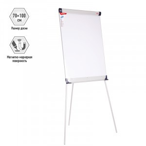 Флипчарт Berlingo "Premium", 70*100см, на треноге, регулировка по высоте, полочка Арт.199150