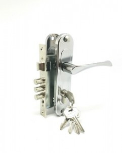 Д-град Зенит ЗВ7-60-01 хром Замок врезной с/руч15)