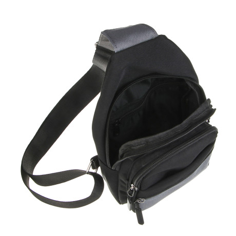 Сумка слинг тм ЮL Колорблок, полиэстер, 30х17см, 3 цвета