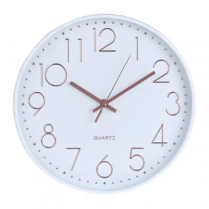 LADECOR CHRONO Часы настенные круглые, пластик, d30 см, 1xAA, арт.06-15