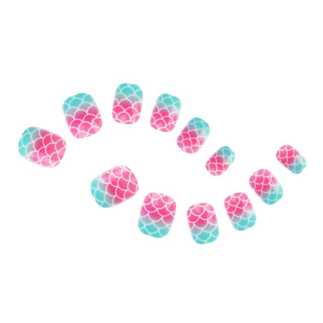 ХОББИХИТ Набор накладных ногтей, ABS, 14х6,4 см, 10 дизайнов