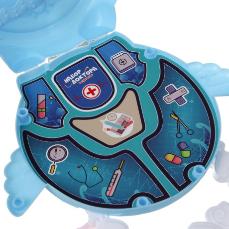 ИГРОЛЕНД Набор доктора в сумочке, PP, ABS, 17х6х15,5 см, 2 диз