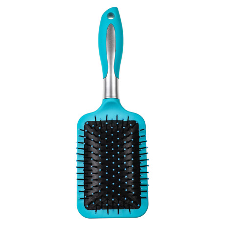 Расческа массажная тм ЮНИLOOK, пластик, силикон, 25,5см, 2 цвета