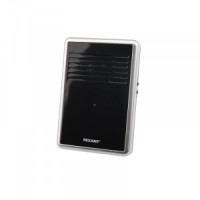 REXANT Беспроводной дверной звонок 25 мелодий 150м кнопка IP44 (черный) RX-30 73-0015