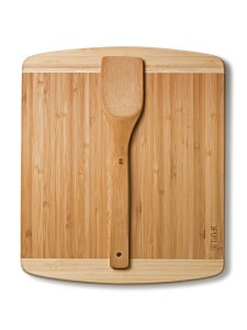 Доска разделочная бамбук 34,5х29,5х1,9см с лопаткой TR-52204 TalleR