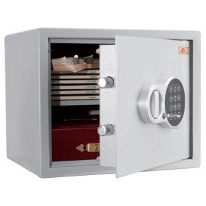 Сейф офисный (мебельн.) облегченн. констр. Т28EL,(в 280*ш 340*г317мм,13 кг),эл. замок, крепл. к полу