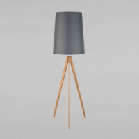 TK Lighting св-к напольный60 Вт 600х600х1750 дерево серый/хром/светлое дерево Walz 5046 a059614
