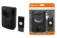 TDM ЗБР-11/М1-36М звонок беспроводной 100м, 36 мелодий, 220V роз., мн.код IP44 SQ1901-0010