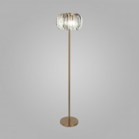 Bogate&#039;s Торшер 60W E14 360х1580 металл латунь/ стекл.дымч.прозр. Callas 01125/3 a064819