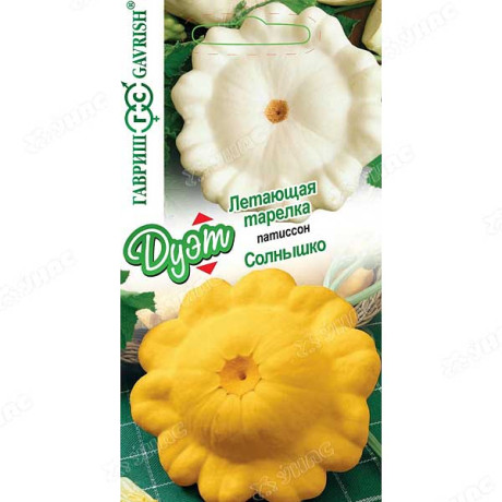 Патиссон Дуэт Летающая тарелка+Солнышко Гавриш Ц