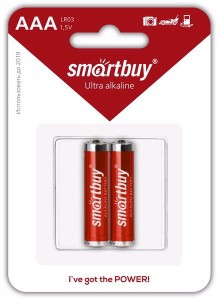 Э/п Smartbuy LR03/286 BL2 SBBA-3A02B