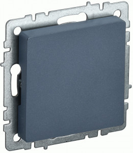 IEK BRITE заглушка СУ c суппортом МЗ10-БрМ маренго BR-PL10-K35