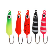 AZOR FISHING Блесна зимняя &quot;Радуга&quot; с одним крючком, 5 видов