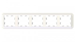 Systeme Electric AtlasDesign ANTIQUE рамка СУ 5 мест. ЖЕМЧУГ ATN100405 (5!)