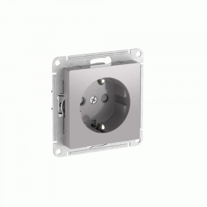 Systeme Electric ATLASDESIGN мех. роз. СУ 1 мест. (земля) штор 16А (автоклеммы)АЛЮМ ATN000345S (10!)