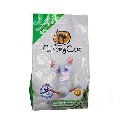 Наполнитель CleanyCat древесный 4,5л