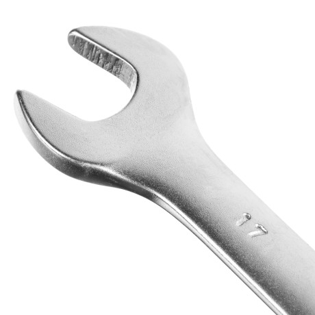 ЕРМАК Ключ рожковый, 16х17мм, матовый CRV