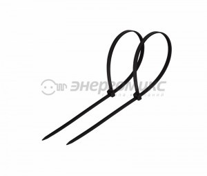 REXANT хомут нейлоновый  120x2.5 мм 100 шт  черный, (10!) 07-0121