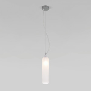 Eurosvet св-к подвес. 1x60W E14 355х80х1090 мет белый мат./хром Siesta 50252/1 Умный дом a063850