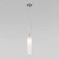 Eurosvet св-к подвес. 1x60W E14 355х80х1090 мет белый мат./хром Siesta 50252/1 Умный дом a063850