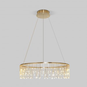 Bogate's св-к св/д подвес. 36W 3000K 2965lm 650х650х1540 латунь Firefly 454/1 a066490