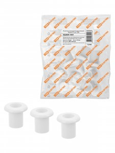 TDM РЕТРО втулка межстеновая для вывода кабеля, пластик белый (уп. 10 шт, цена за шт.) SQ2804-1001