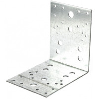 Крепежный уголок 2.5 мм, КU 130 x 130 x 100 мм Сибртех