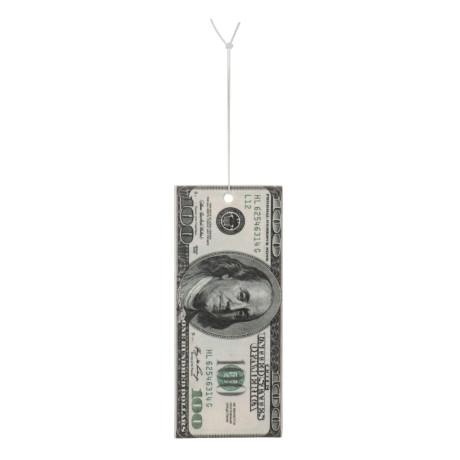 NEW GALAXY Ароматизатор бумажный Деньги 100 Долларов, 8гр., новая машина