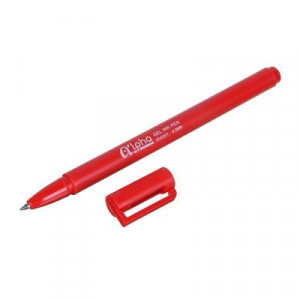 Ручка гелевая синяя &quot;Альфа&quot;, цветной корпус, 0,5мм, 4 цв.корпуса, пластик