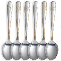 Ложка столовая NA1777-1 Вензель 6 шт. (100)