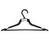 Вешалка для одежды, пластик, р.48-50, черная