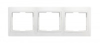 Smartbuy Венера Рамка 3 мест. горизонтальная белая  (SBE-01w-00-FR-3)