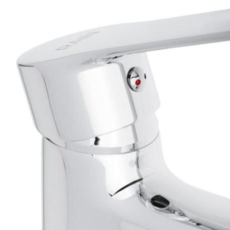 RAIN Смеситель для раковины Топаз, картридж 35мм, латунь, хром