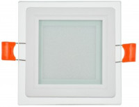 IEK св-к св/д даунлайт (панель) 6W(480lm) 4000К ДВО 1623 белый квадрат IP20 LDVO0-1623-06-4000-K01