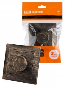 TDM Лама роз. СУ 1 мест. 16А (земля) + 2 USB 2,1А 5В старинное серебро SQ1815-0669