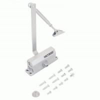 NOTEDO Доводчик дверной DC-040 SILVER до 40 кг сереб. (10)