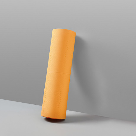 РЫЖИЙ Коврик для йоги и фитнеса, TPE, 183х61х0,6см