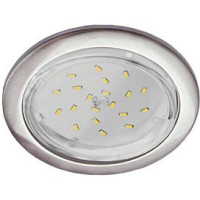 Ecola GX53 H4-GL св-к глубокий Сатин хром 48x106 FS53GLECB (10!)