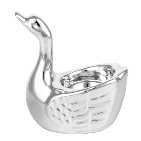 Фигурка - подсвечник декоративная, Лебедь, 9.5-8х5х8-9 см, 2 дизайна