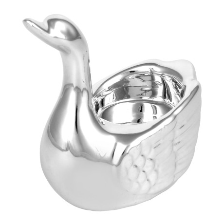 Фигурка - подсвечник декоративная, Лебедь, 9.5-8х5х8-9 см, 2 дизайна