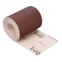 Шкурка на тканевой основе, KK18X W, зернистость 12Н(P 100) бобина 200 мм х 20 м, водостойкая, &quot;БАЗ&quot;