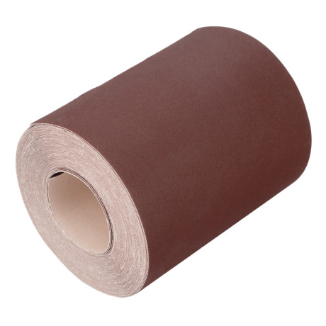 Шкурка на тканевой основе, KK18X W, зернистость 12Н(P 100) бобина 200 мм х 20 м, водостойкая, "БАЗ"